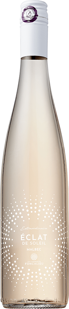 Eclat de Soleil Malbec Rosé 2023 Vin de France schroefdop 0,75L