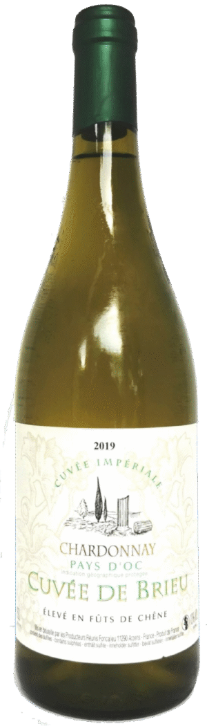 Cuvée de Brieu Chardonnay 2023  Oc IGP  0,75L