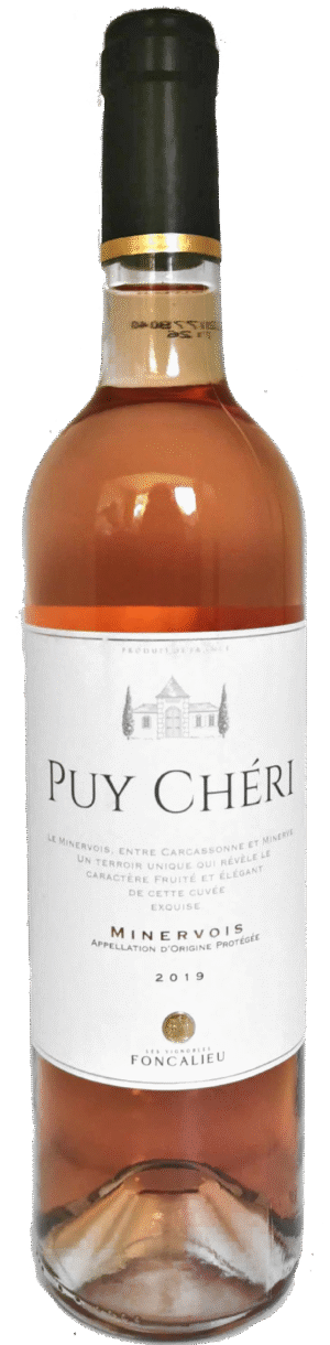 Puy Cherie  2022 AOC Minervois Rosé 0,75L