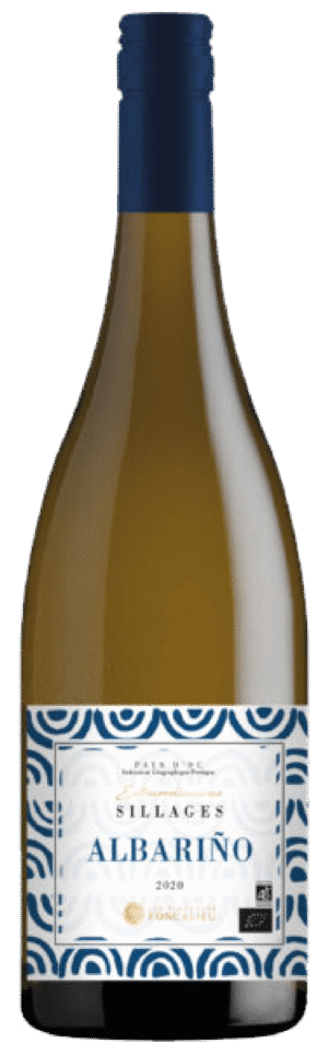 Sillages Albarino Bio 2023 Oc IGP schroefdop Blanc 0,75L