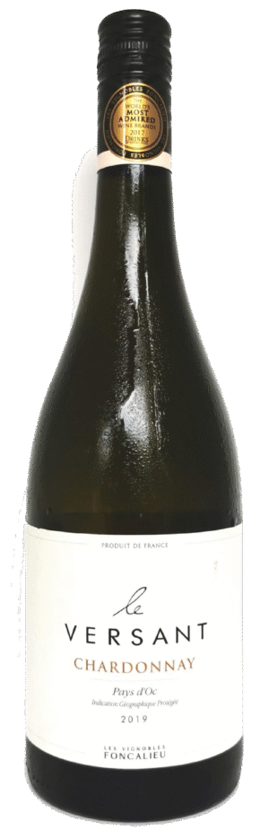 Le Versant Chardonnay 2023 Oc IGP Blanc schroefdop 0,75L