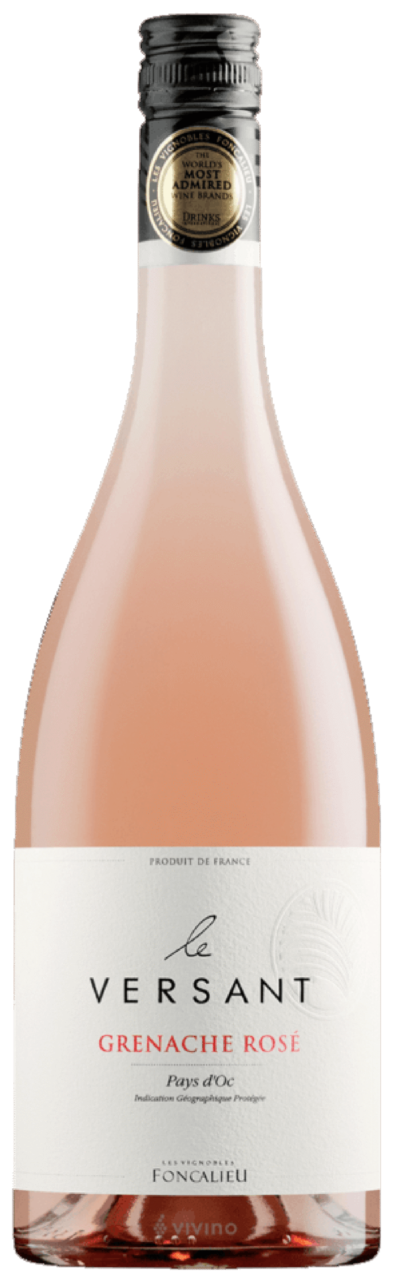 Le V(ersant) Grenache Rosé 2022 Oc IGP  0,75L actieprijs