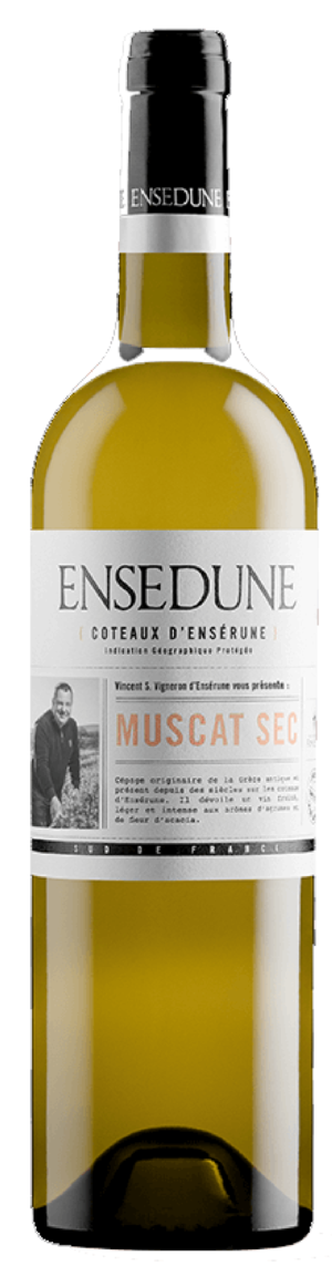 Ensédune Muscat Sec 2024 HVE Cot. d' Enserune Blanc