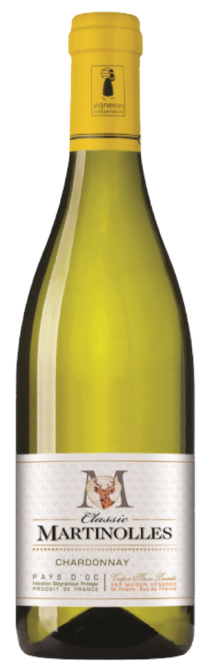 Domaine de Martinolles Chardonnay 2024 IGP Aude Blanc