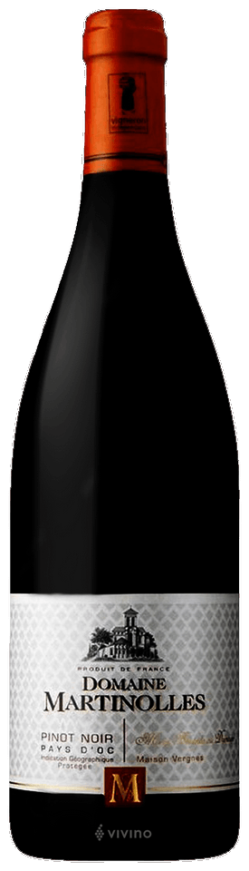 Domaine de Martinolles Pinot Noir 2024 IGP Pays dÓc Rouge